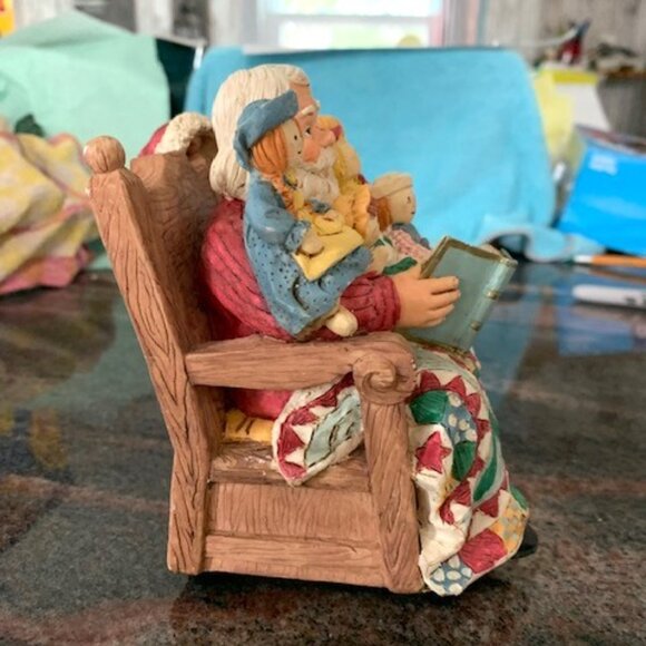 San Francisco Music Box Company Santa with Rag Dolls - Picture 4 of 6